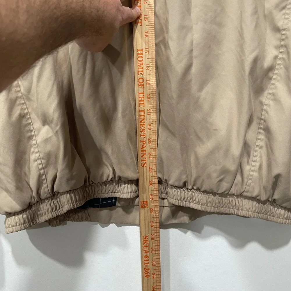 Polo Ralph Lauren Men's Tan Harrington Jacket Full Zip Embroidered Pony 2XL‎